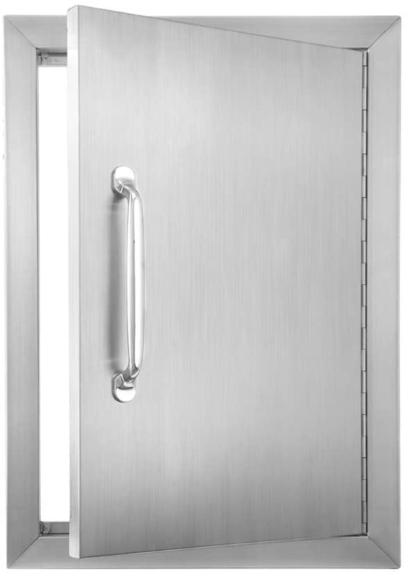 Karpevta 17W24H Inches BBQ Single Access Door with Handle