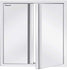 Karpevta 31W24H Inches BBQ Double Access Door with Recessed Handle