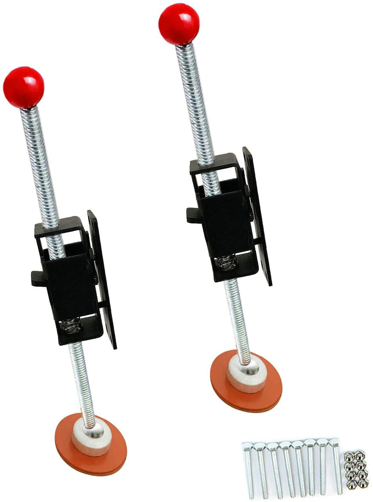 Karpevta Pair Extension Ladder Stabilizer Adjustable Feet up to 550LBS