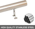 Karpevta 3FT Stainless Steel Bar Mount Foot Rail Kit for Wall