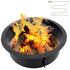 Karpevta Fire Pit Ring 36x30x10 Inches for Fire Pits DIY Campfire Liner